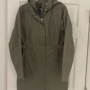 North face trench coat